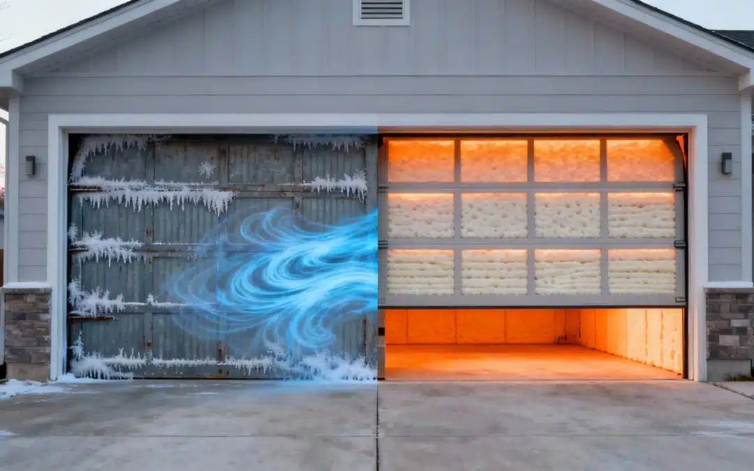 Isoler sa porte de garage: isolation porte de garage et confort thermique