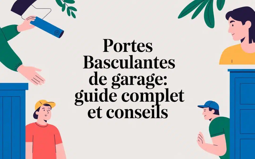 Portes basculantes de garage: guide complet et conseils
