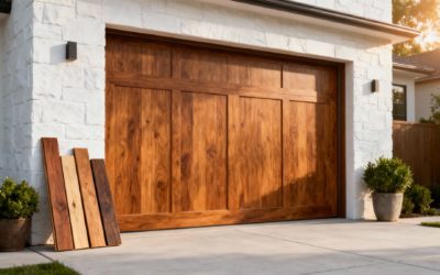 Porte en bois: Guide complet pour garage, prix, essences et entretien