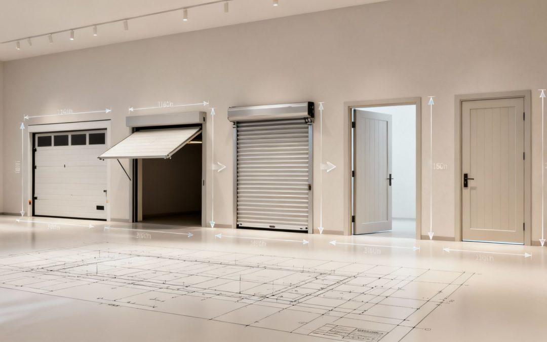 Porte de garage dimensions standard: Guide rapide pour choisir la bonne porte